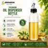 Premium Glass Oil Dispenser Bottle – 1L